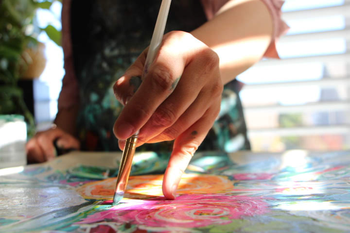 How I Use Palette to Evoke Emotion in Abstract Art