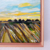 Dreamy Horizon - 12" x 12" Framed