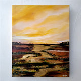 Golden Whispers - 20" x 16" Unframed