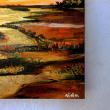 Golden Whispers - 20" x 16" Unframed