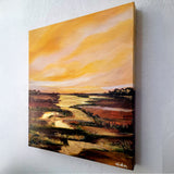Golden Whispers - 20" x 16" Unframed