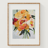 Golden Blooms - 8" x 10" Unframed
