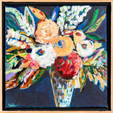 Gulabo - 11" x 11" Framed