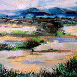 Organic Fields -  9" x 11" Framed