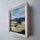 Organic Fields -  9" x 11" Framed