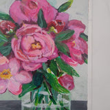 Pink Peonies - 8" x 10" Unframed