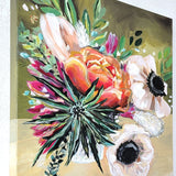 Same day flowers - 18" x 24" Unframed