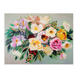 She Loves me Flowers - 40" x 30" Unframed