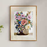 Garden Gathering - 8" x 10" Unframed