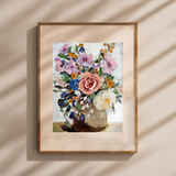 Garden Gathering - 8" x 10" Unframed