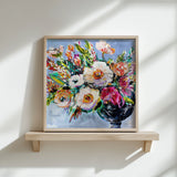 Winter Morning - 13" x 13" Framed