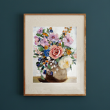 Garden Gathering - 8" x 10" Unframed